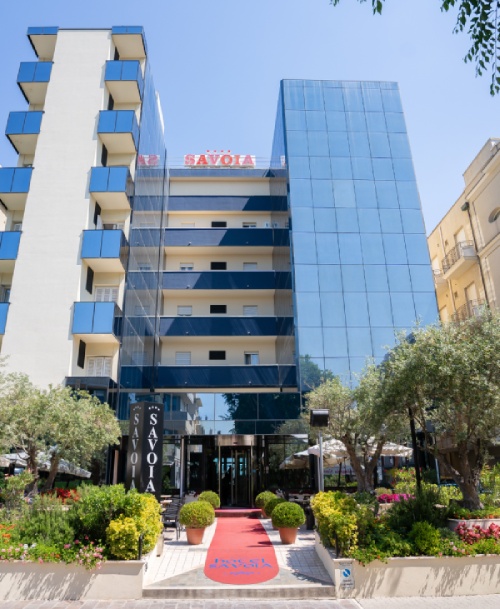 Façade Hotel Savoia